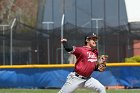 Baseball vs MIT  Wheaton College Baseball vs MIT in the  NEWMAC Championship game. - (Photo by Keith Nordstrom) : Wheaton, baseball, NEWMAC